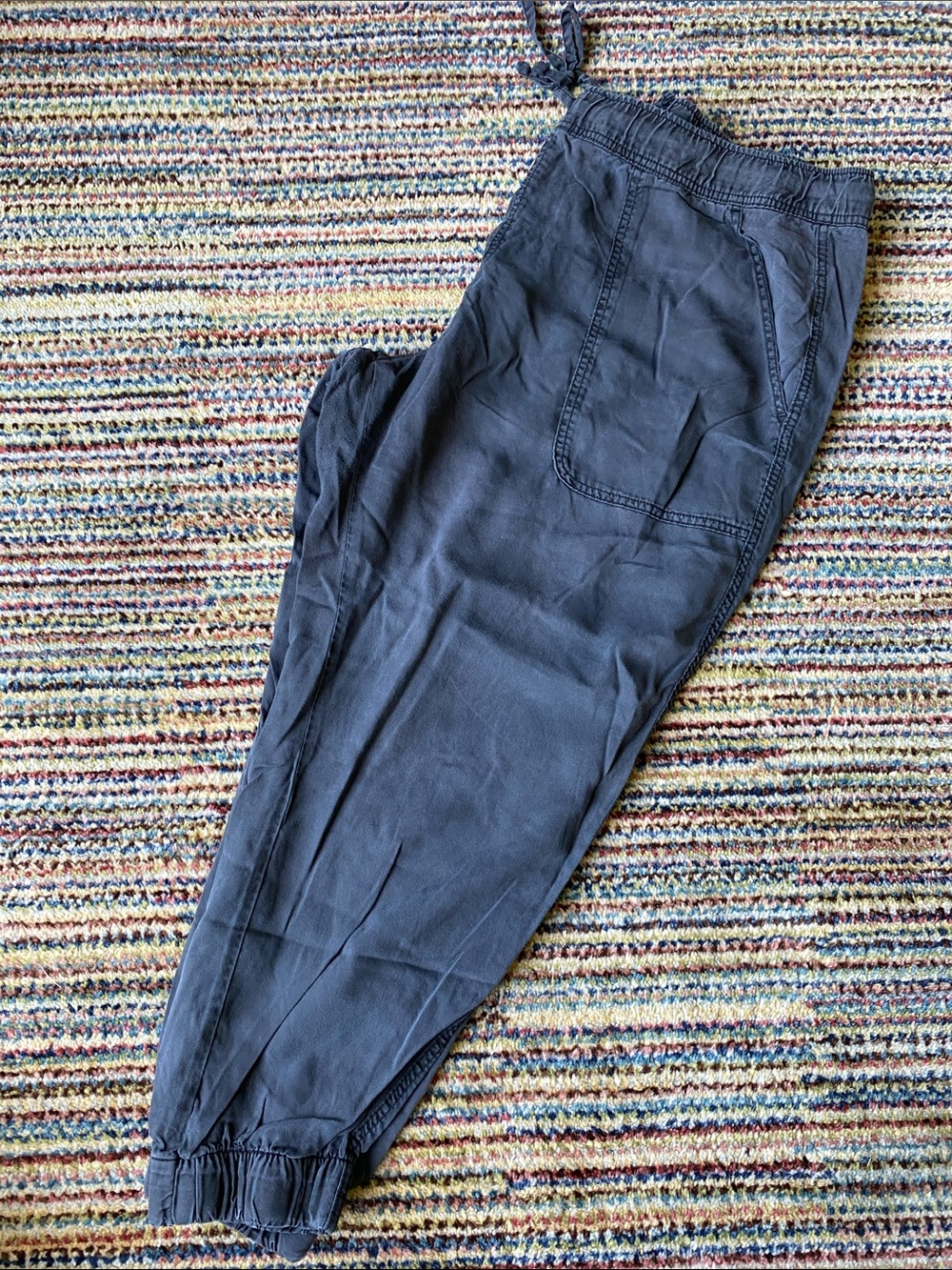 Orvis Dark Gray Drawstring Jogger Pants